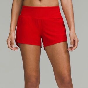 Lululemon mid rise speed up shorts!